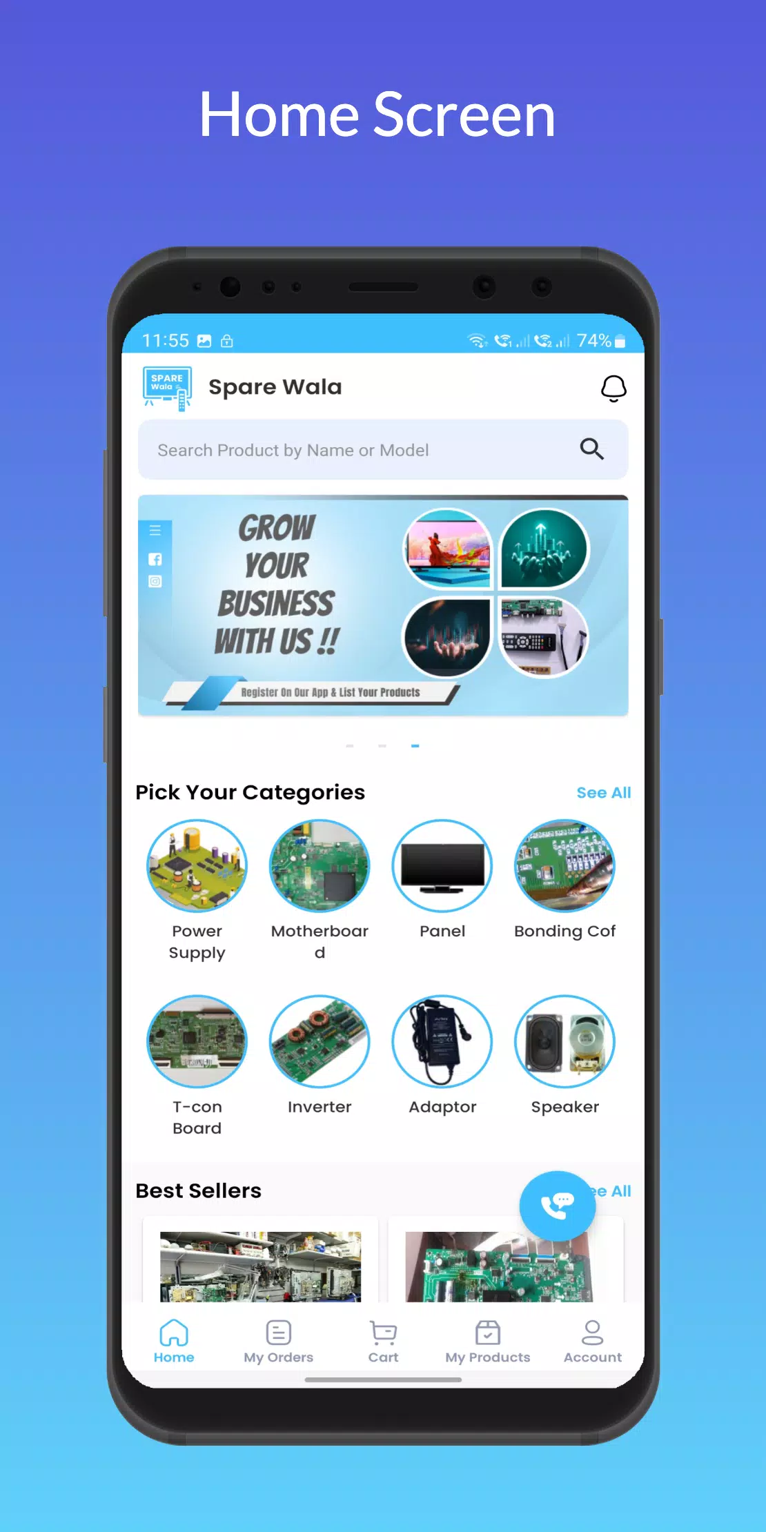 Mobile App Portfolio - Screen 1